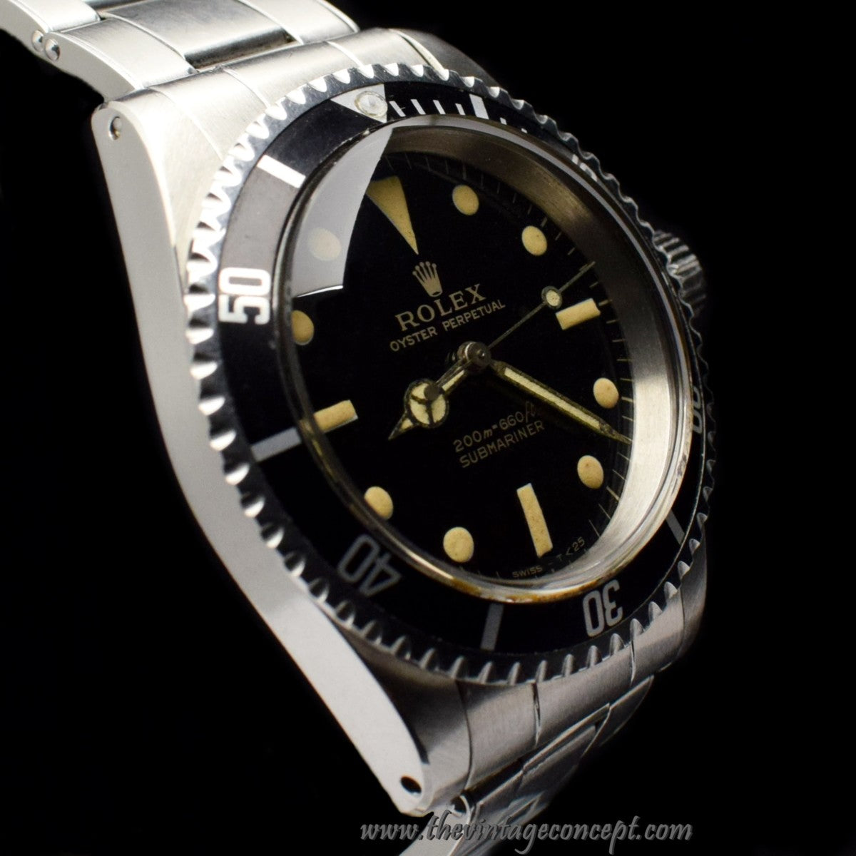 Rolex Submariner Gilt Dial 5513 w/ Original Paper & Box (SOLD)