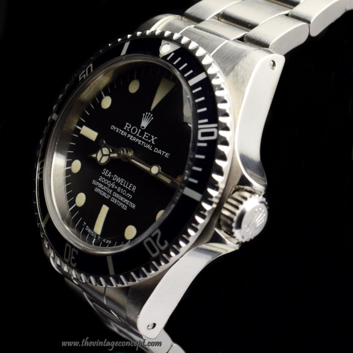 Rolex Sea-Dweller Great White Rail Dial 1665 (SOLD)