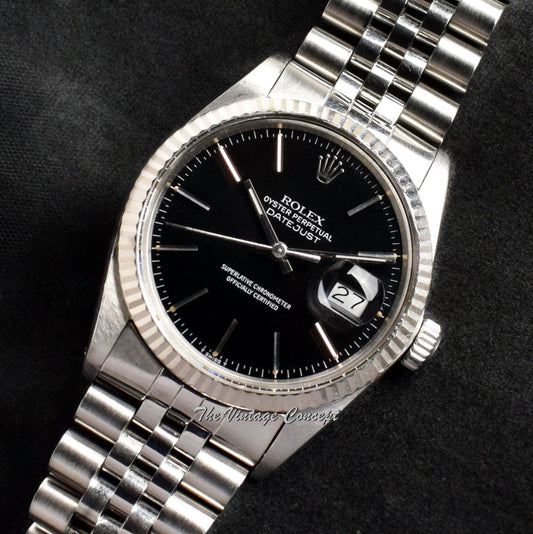 Rolex Datejust Black Dial 16014 (SOLD)