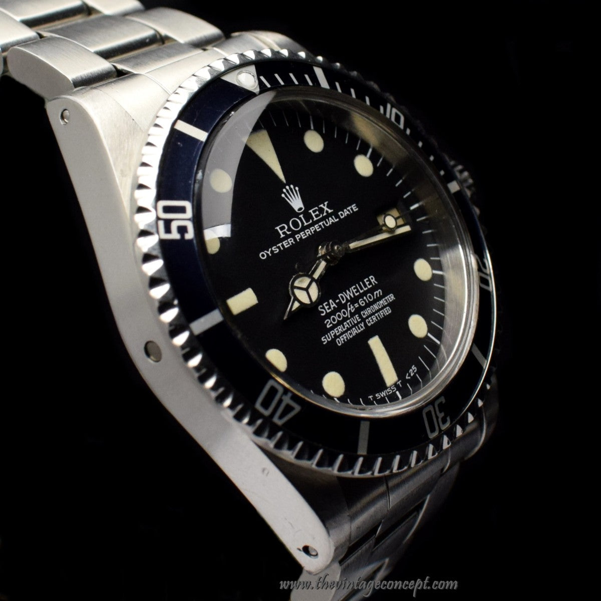 Rolex Sea-Dweller Great White Rail Dial 1665 (SOLD)