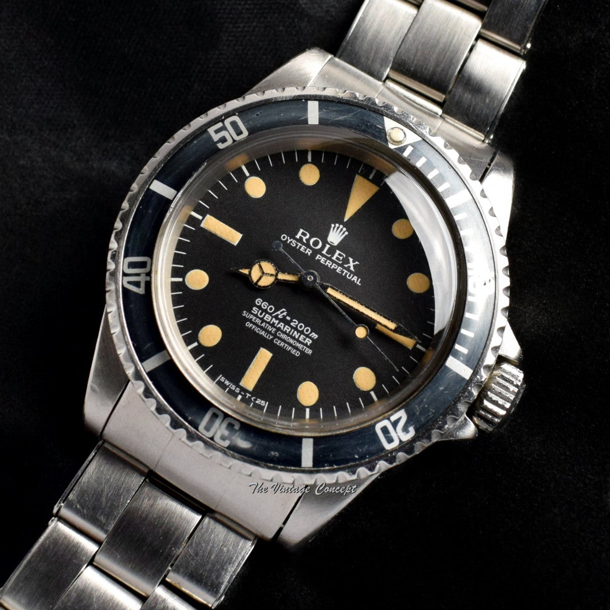 Rolex Submariner Matte Dial 4 Lines 5512 (Box Set)  (SOLD)