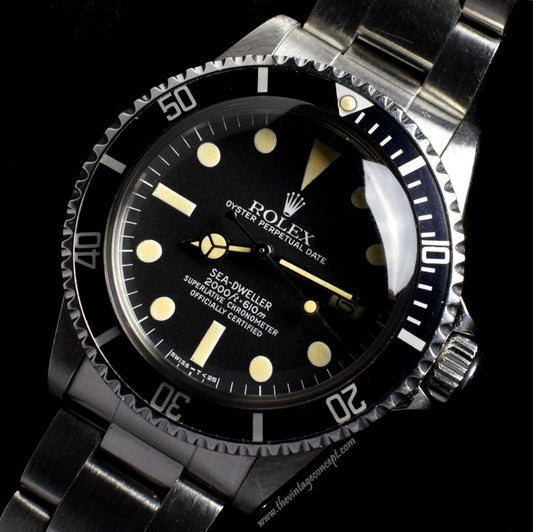 Rolex Sea-Dweller Great White 1665 w/ Service Card (SOLD)