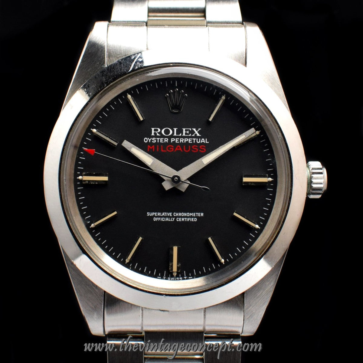 Rolex Milgauss Black Dial 1019 (Box Set) (SOLD)