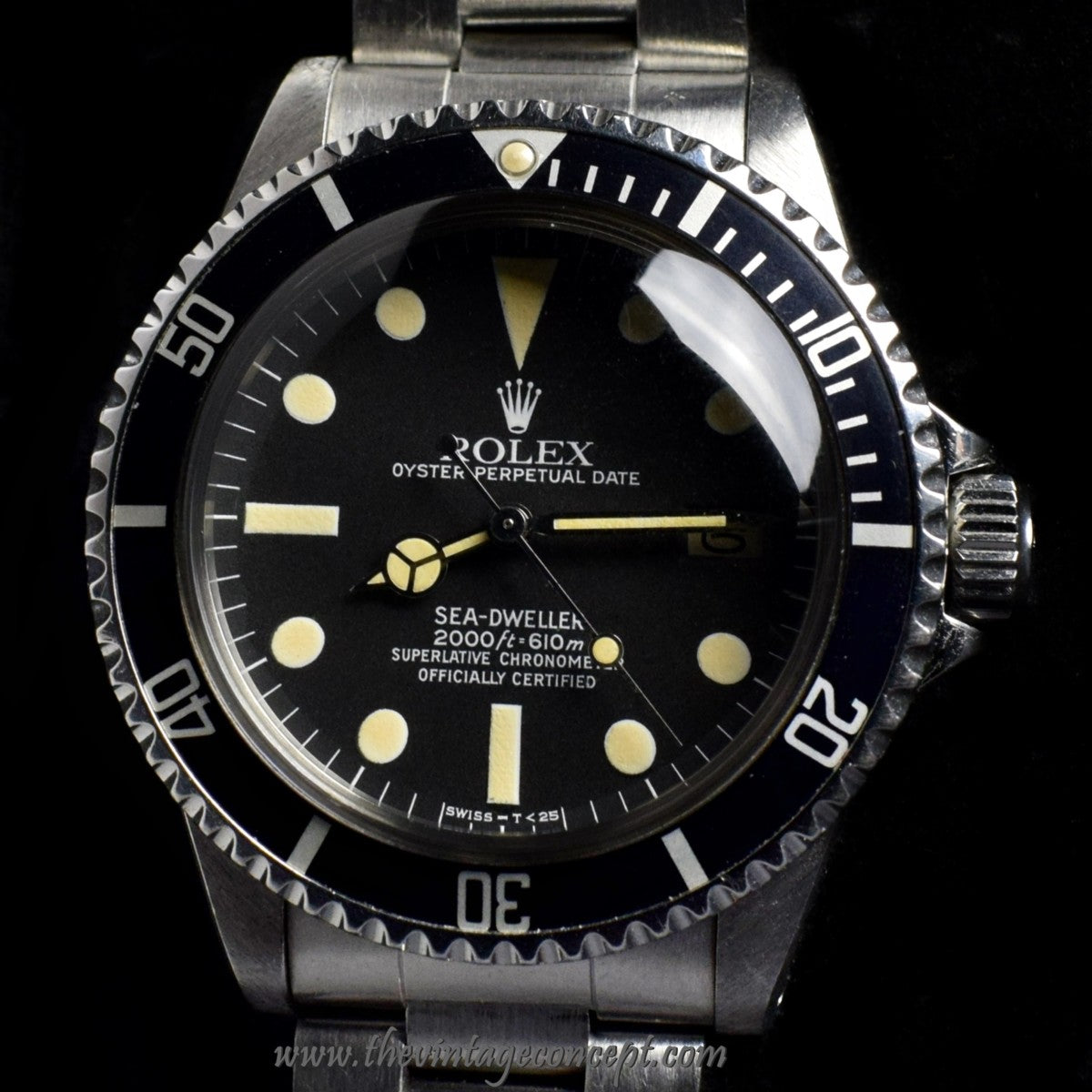 Rolex Sea-Dweller Great White 1665 w/ Service Card (SOLD)