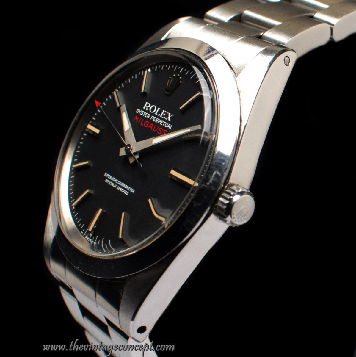 Rolex Milgauss Black Dial 1019 (Box Set) (SOLD)