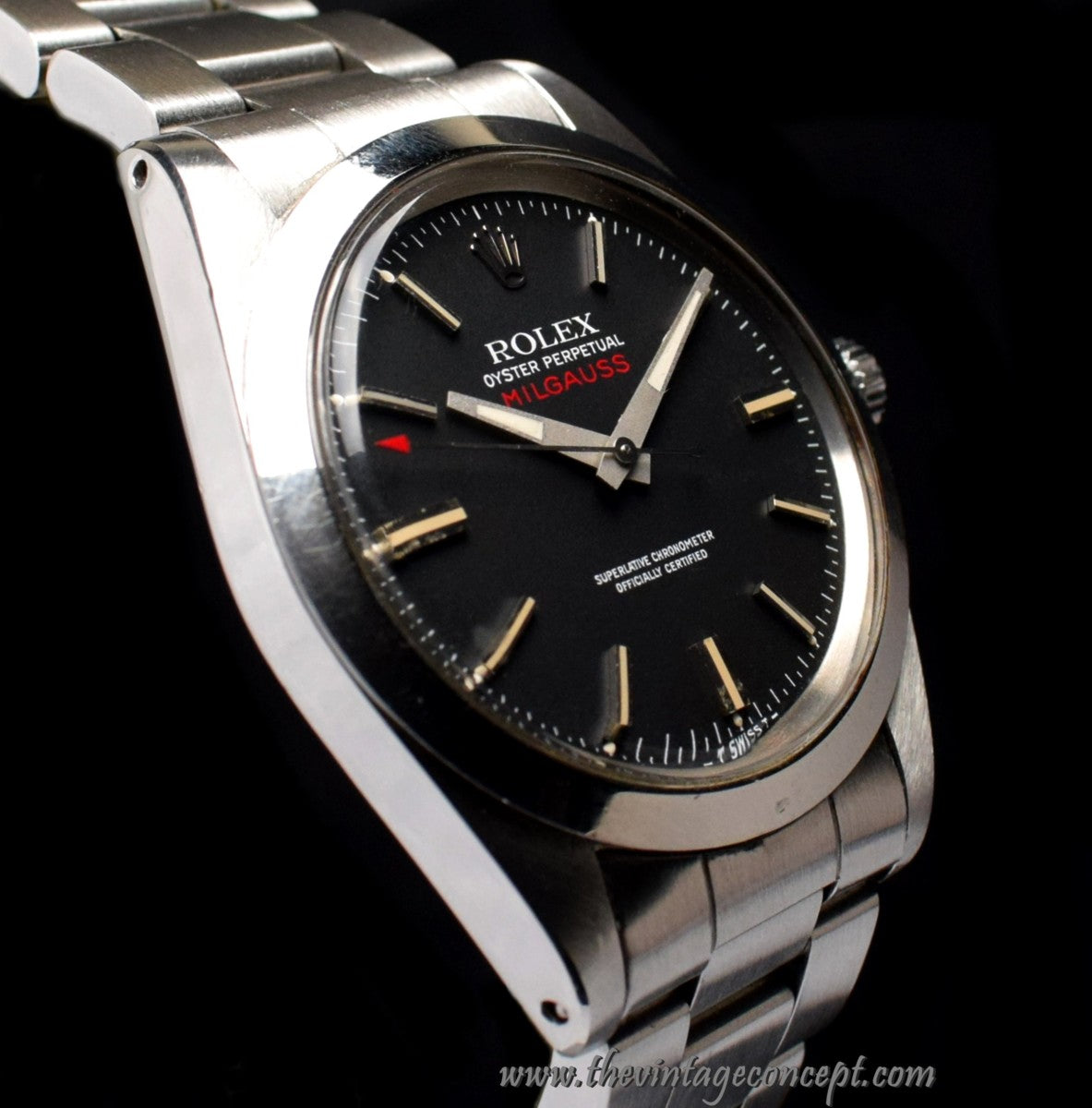 Rolex Milgauss Black Dial 1019 (Box Set) (SOLD)