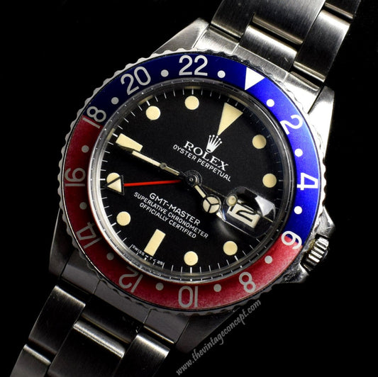 Rolex GMT-Master Matte Dial 1675 (SOLD)