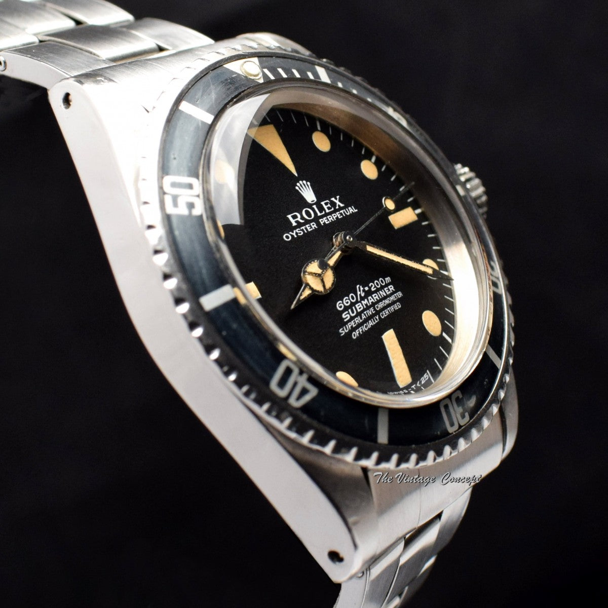 Rolex Submariner Matte Dial 4 Lines 5512 (Box Set)  (SOLD)