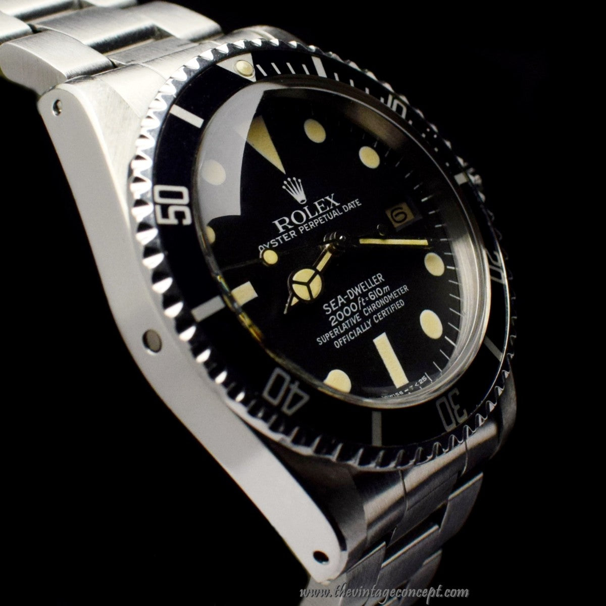 Rolex Sea-Dweller Great White 1665 w/ Service Card (SOLD)