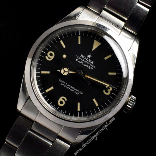 Rolex Explorer Matte Dial 1016 w/ Original Paper & Purchase Invoice (SOLD)