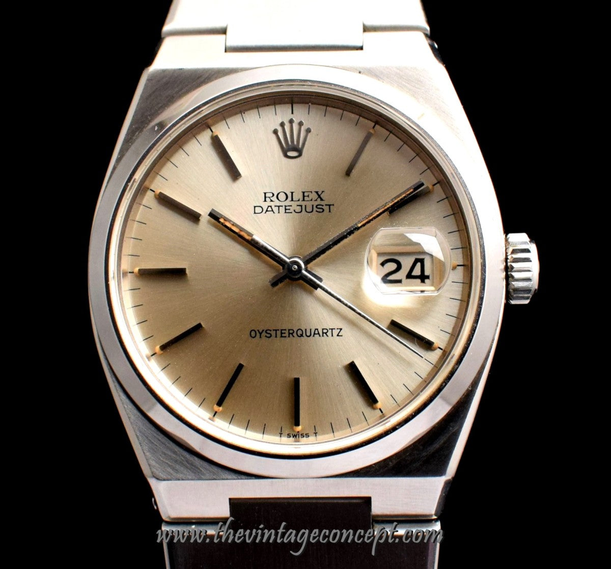 Rolex Datejust Oysterquartz Silver Dial 17000   (SOLD)