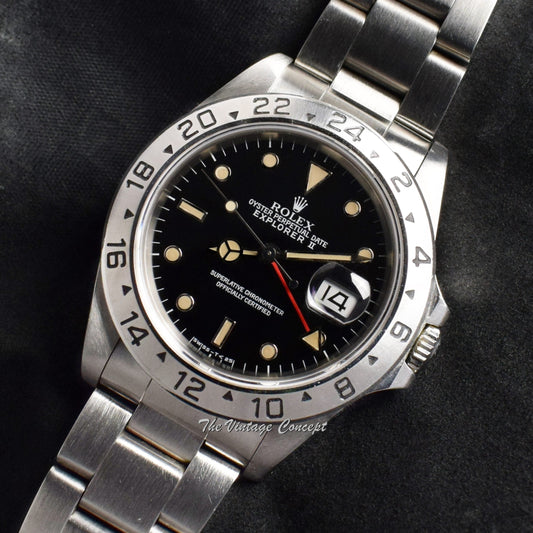 Rolex Explorer II Black Dial 16570 (SOLD)