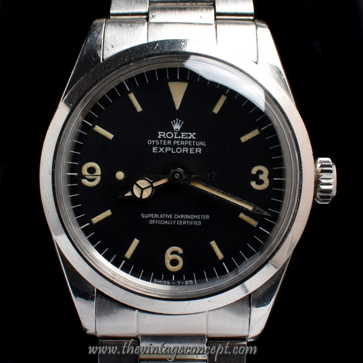 Rolex Explorer Matte Dial 1016 w/ Original Paper & Purchase Invoice (SOLD)