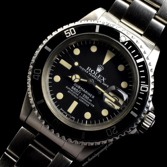 Rolex Submariner Matte Dial 1680 (SOLD)