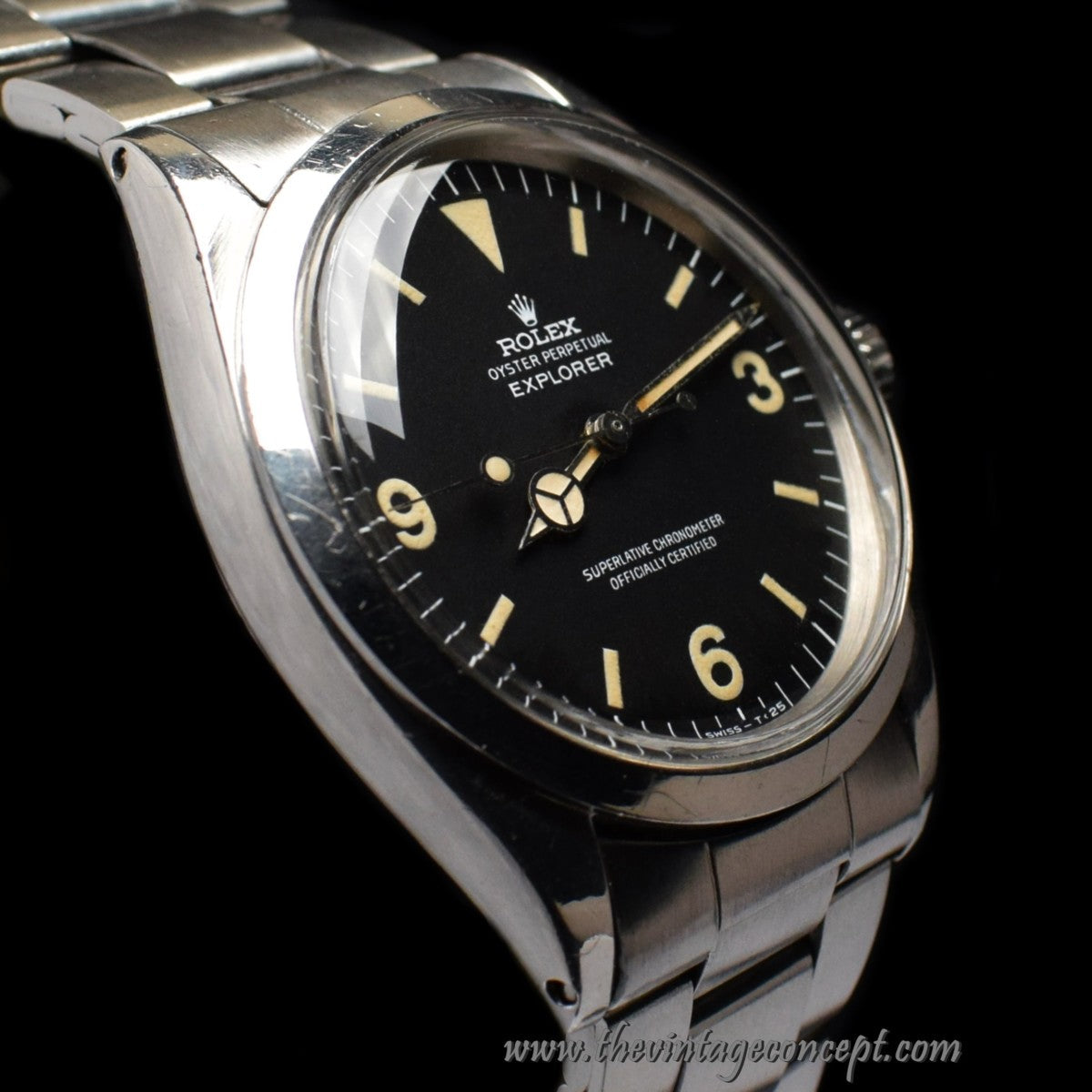 Rolex Explorer Matte Dial 1016 w/ Original Paper & Purchase Invoice (SOLD)