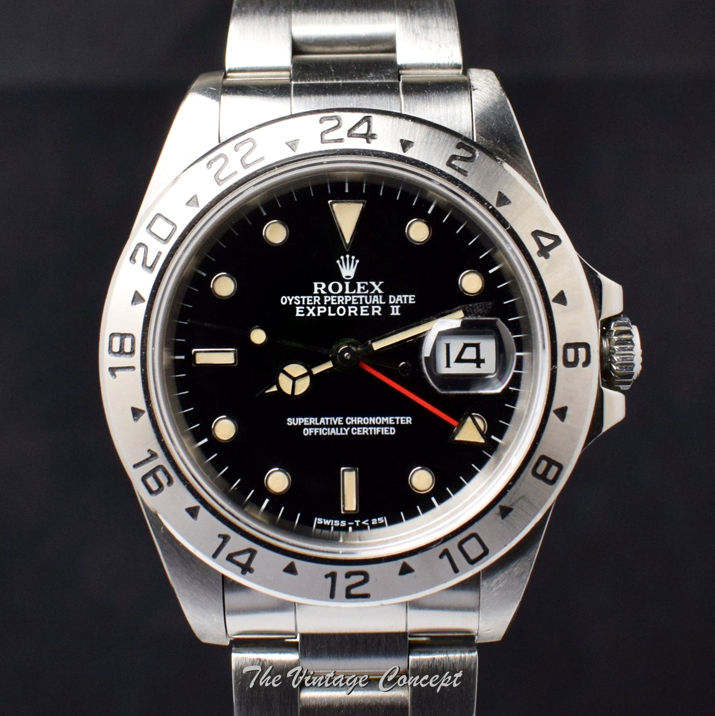 Rolex Explorer II Black Dial 16570 (SOLD)