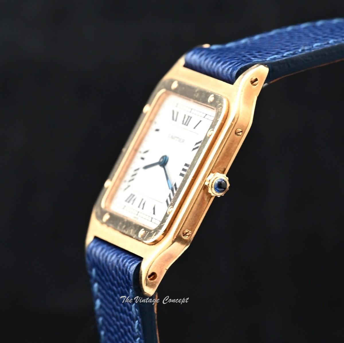 Cartier 18K Yellow Gold Dumont 8210 Manual Wind