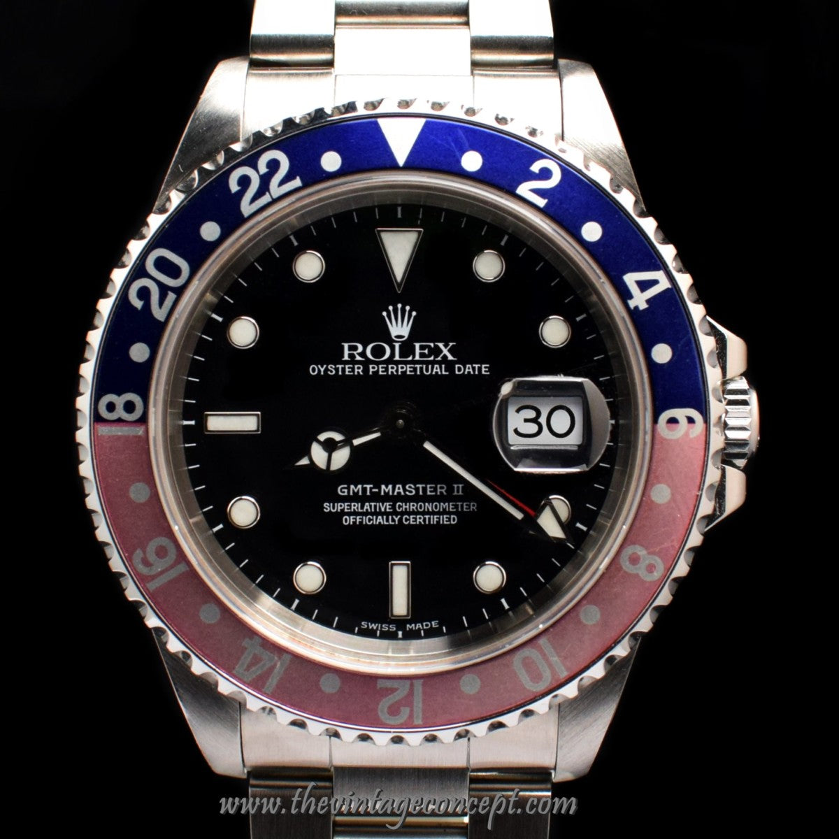 Rolex GMT-Master II Pepsi 16710 (Box Set) (SOLD)