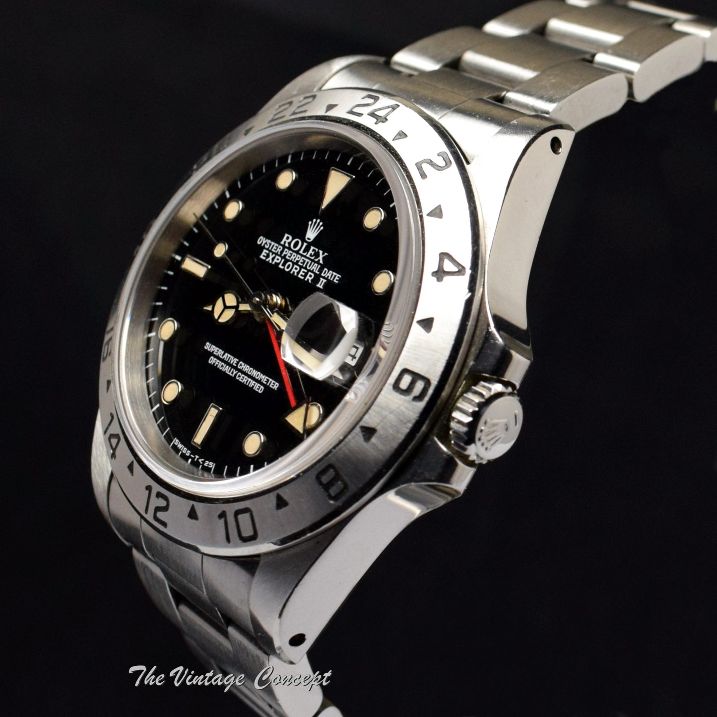 Rolex Explorer II Black Dial 16570 (SOLD)