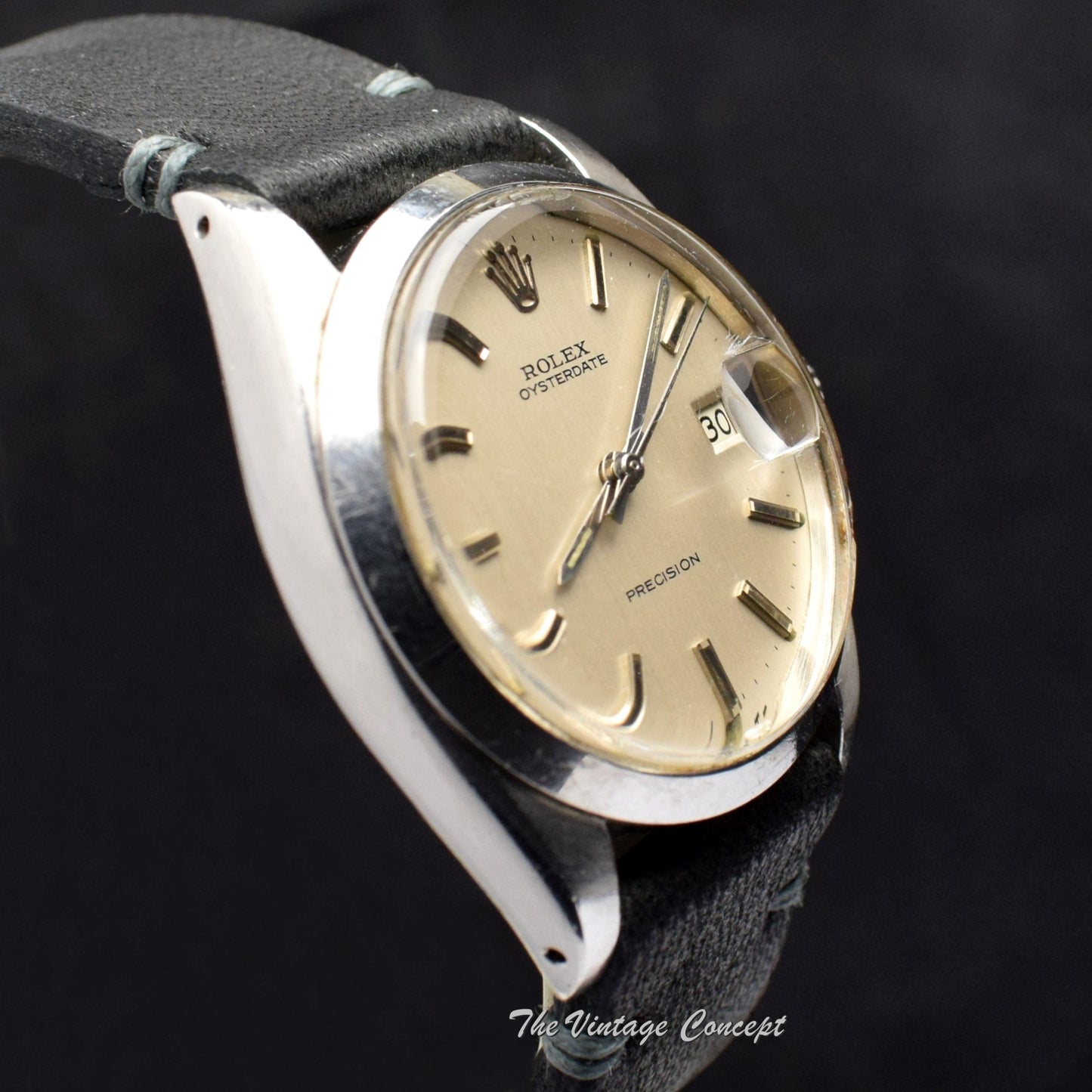 Rolex Oysterdate Silver Dial 6694 (SOLD)