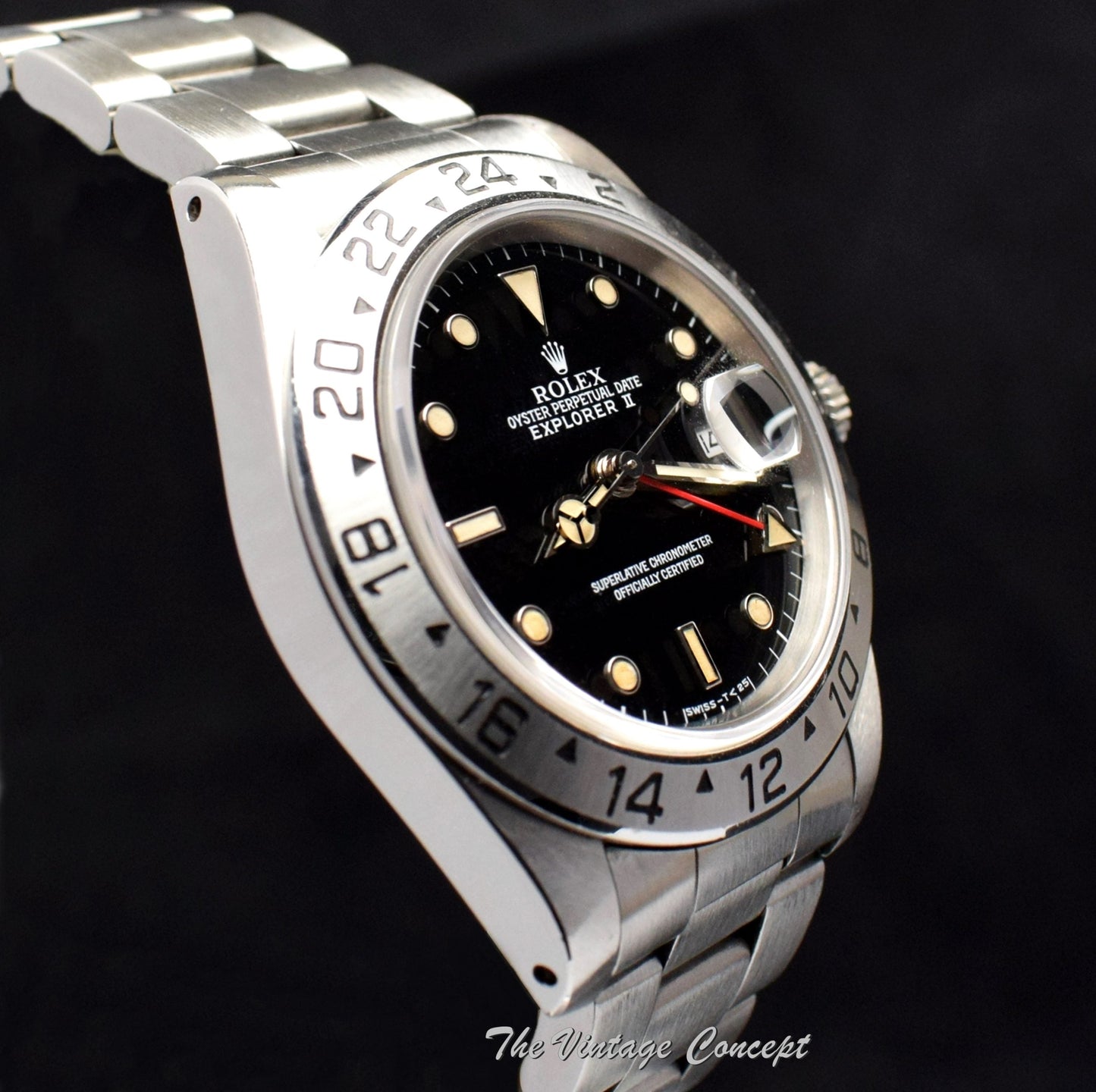 Rolex Explorer II Black Dial 16570 (SOLD)