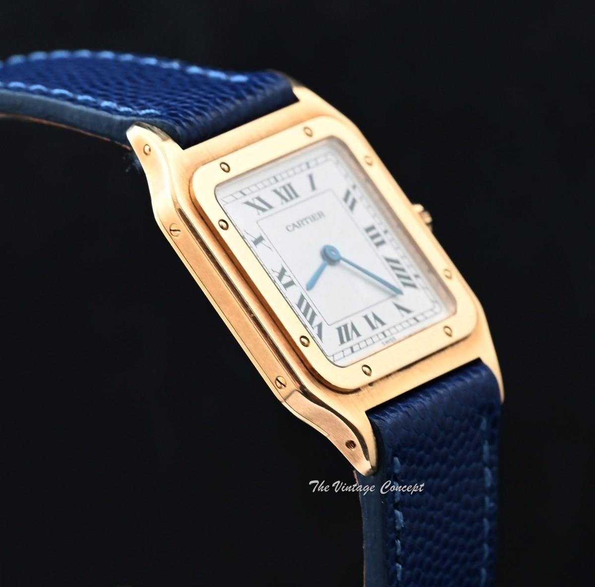 Cartier 18K Yellow Gold Dumont 8210 Manual Wind