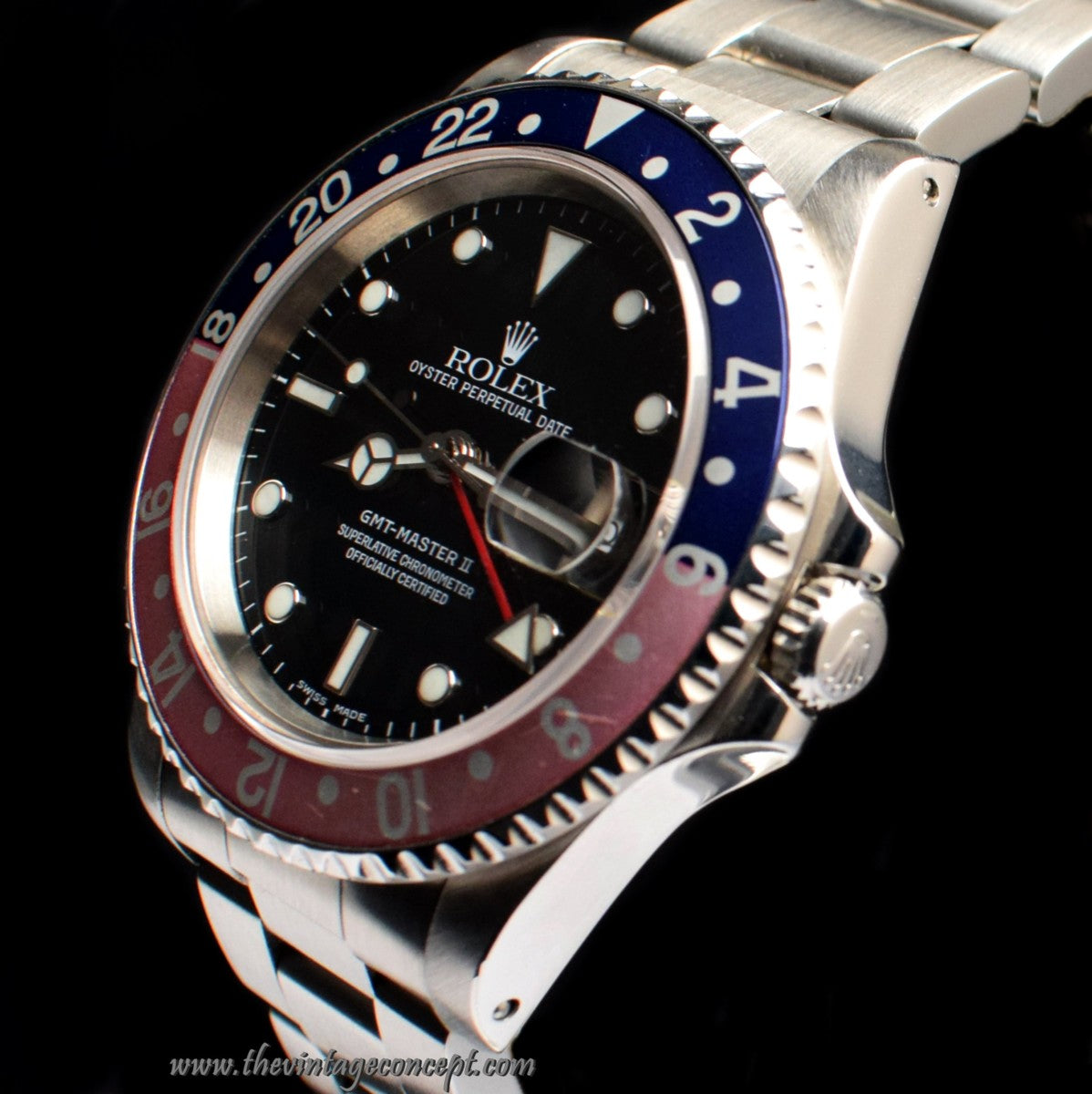 Rolex GMT-Master II Pepsi 16710 (Box Set) (SOLD)