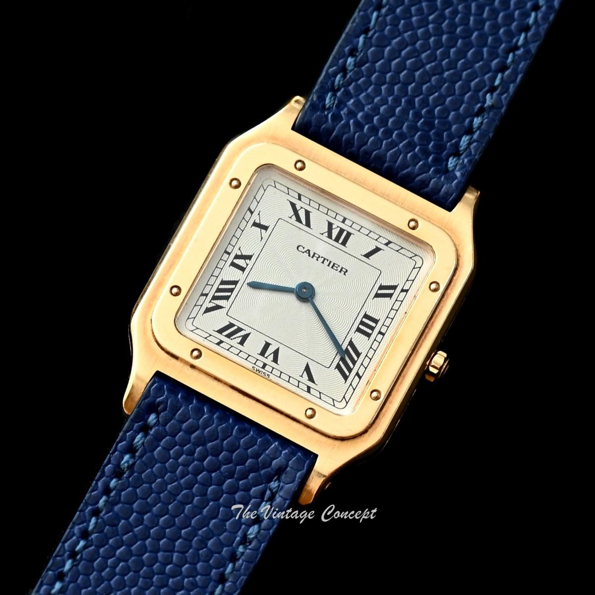 Cartier 18K Yellow Gold Dumont 8210 Manual Wind