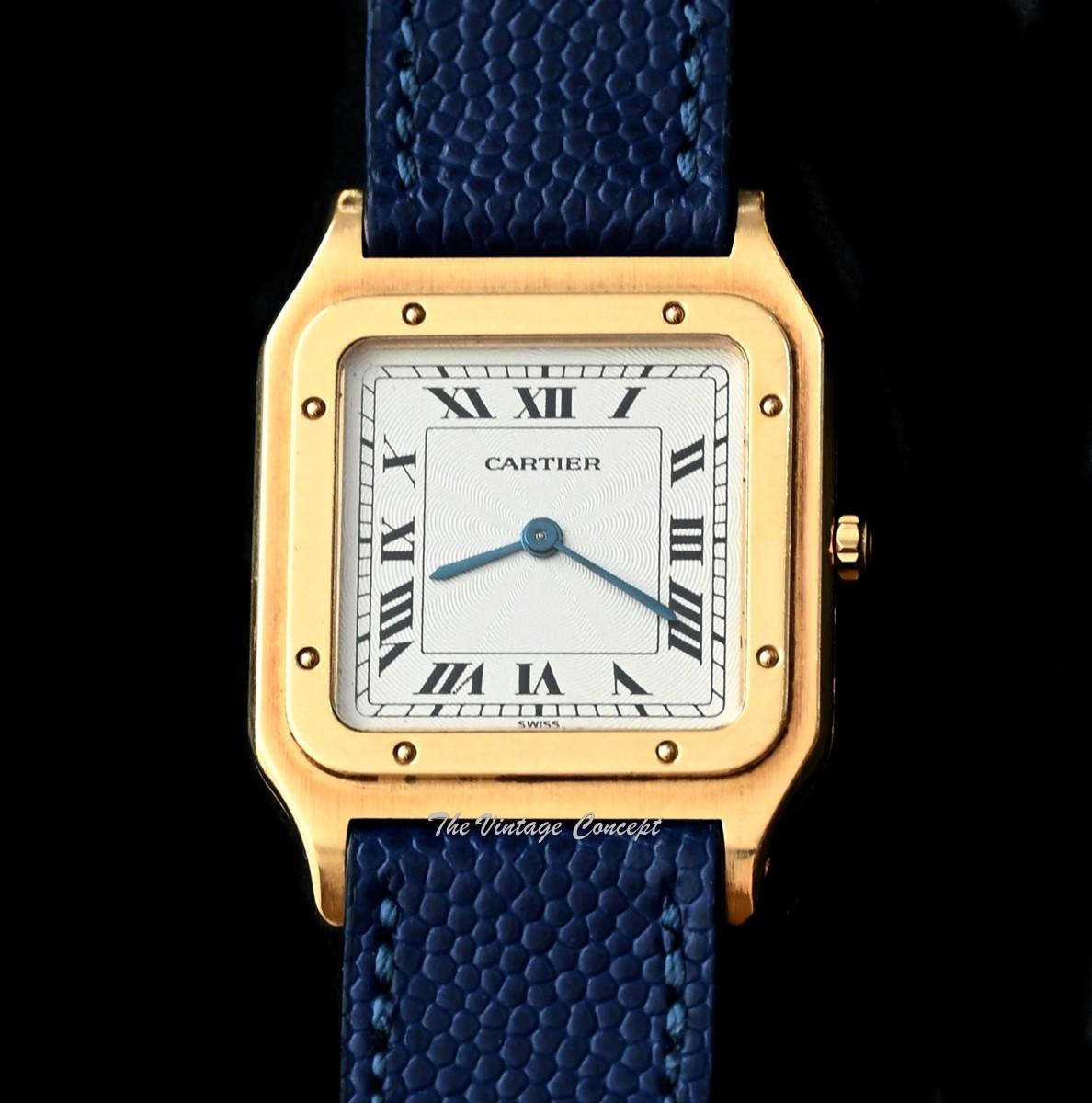 Cartier 18K Yellow Gold Dumont 8210 Manual Wind