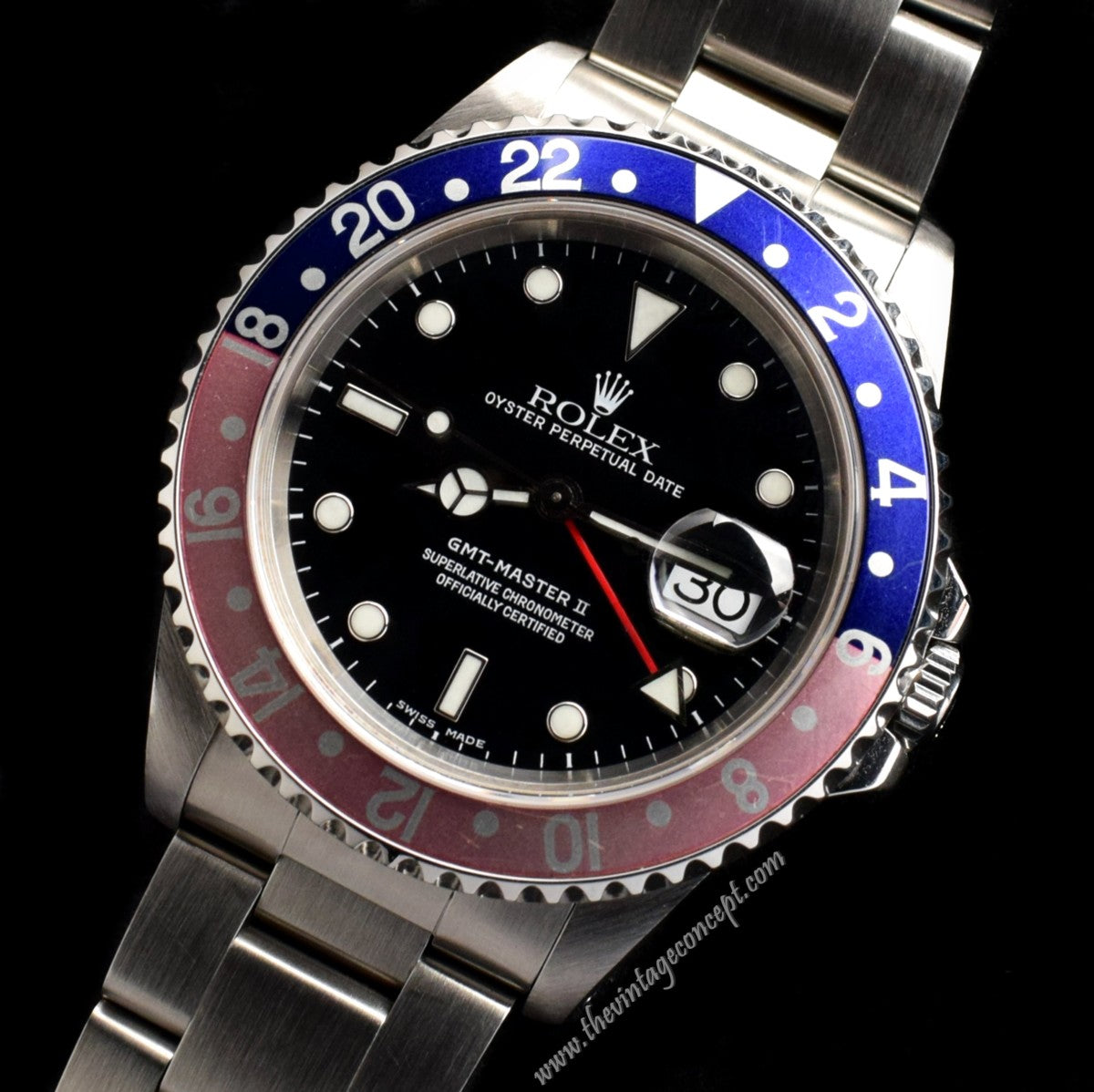 Rolex GMT-Master II Pepsi 16710 (Box Set) (SOLD)