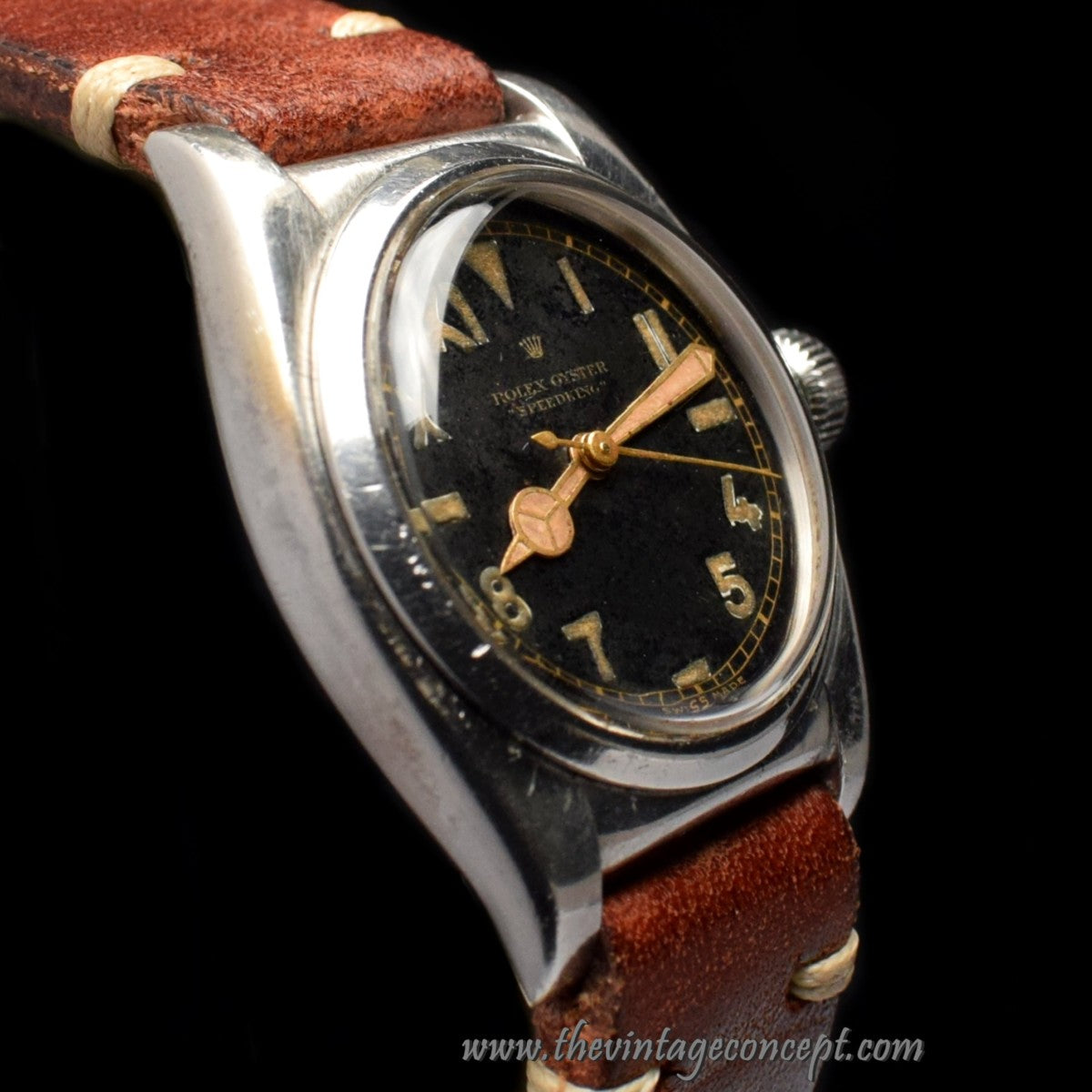 Vintage Rolex Speedking California Gilt Dial Manual Wind Watch (SOLD)