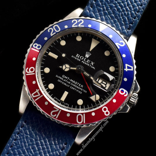 Rolex GMT-Master Matte Dial "Long E" 1675  ( SOLD )