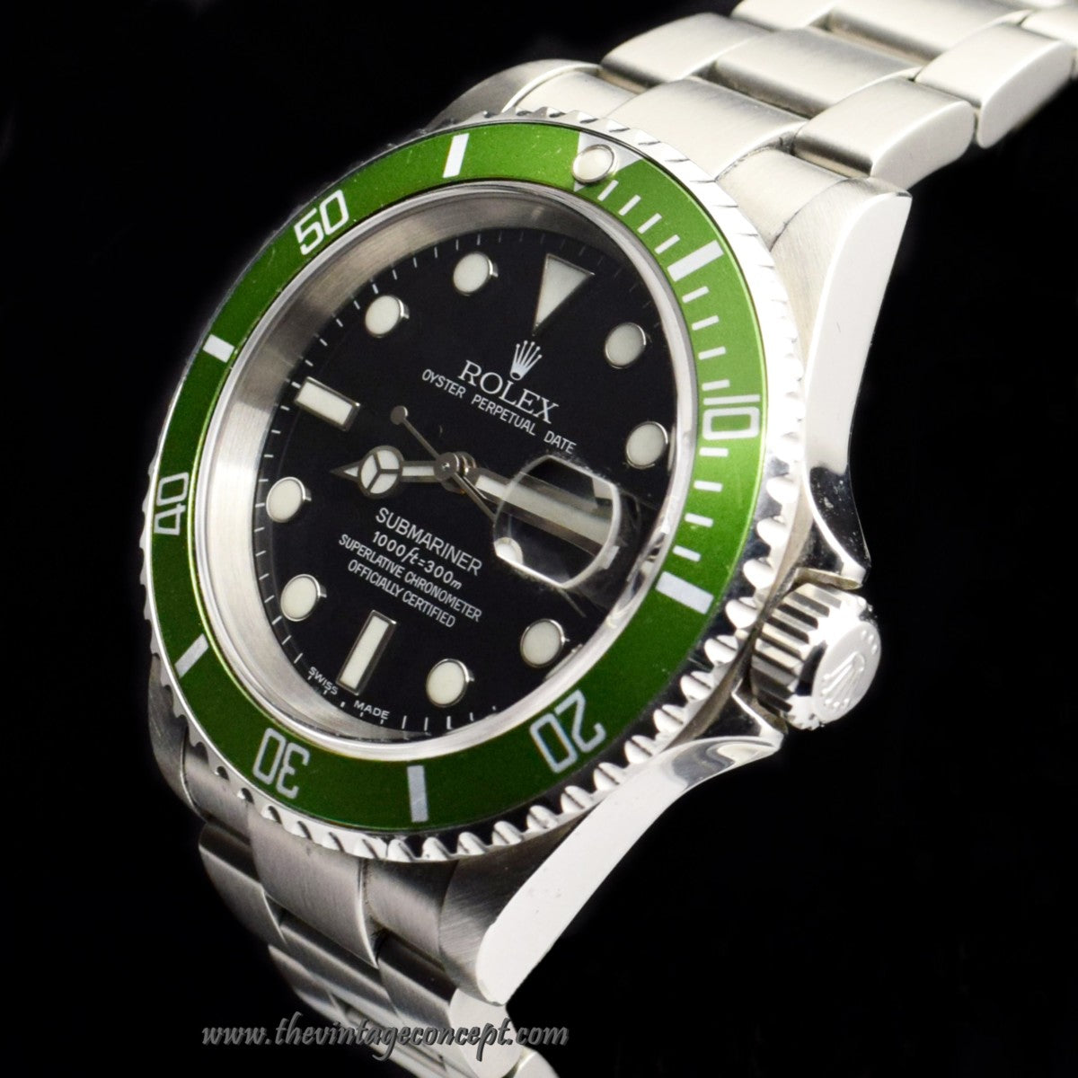 Rolex Submariner 50th Anniversary "Flat 4" 16610LV (Complete Full Set) (SOLD)