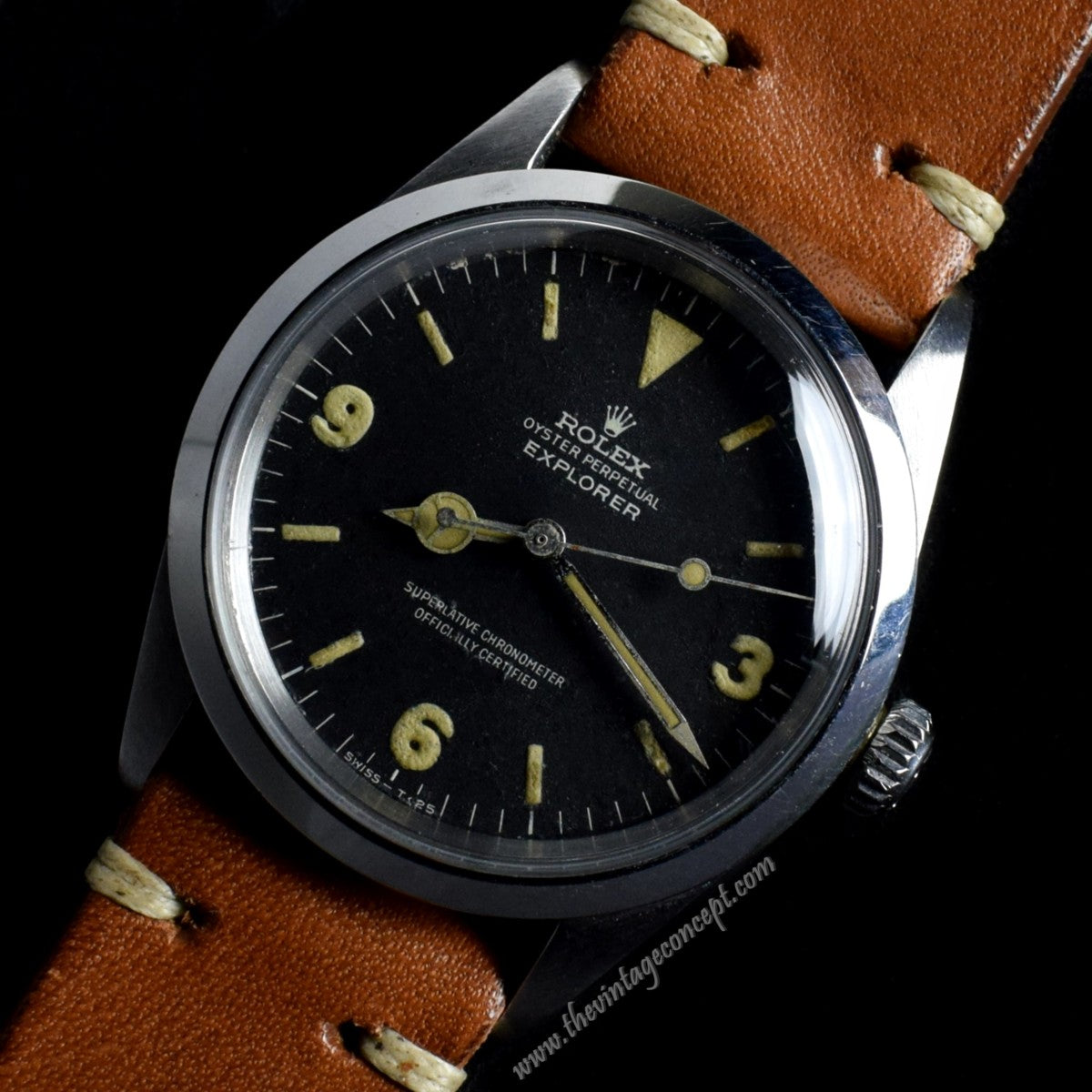 Rolex Explorer Matte Dial Fat Font 1016 (SOLD)