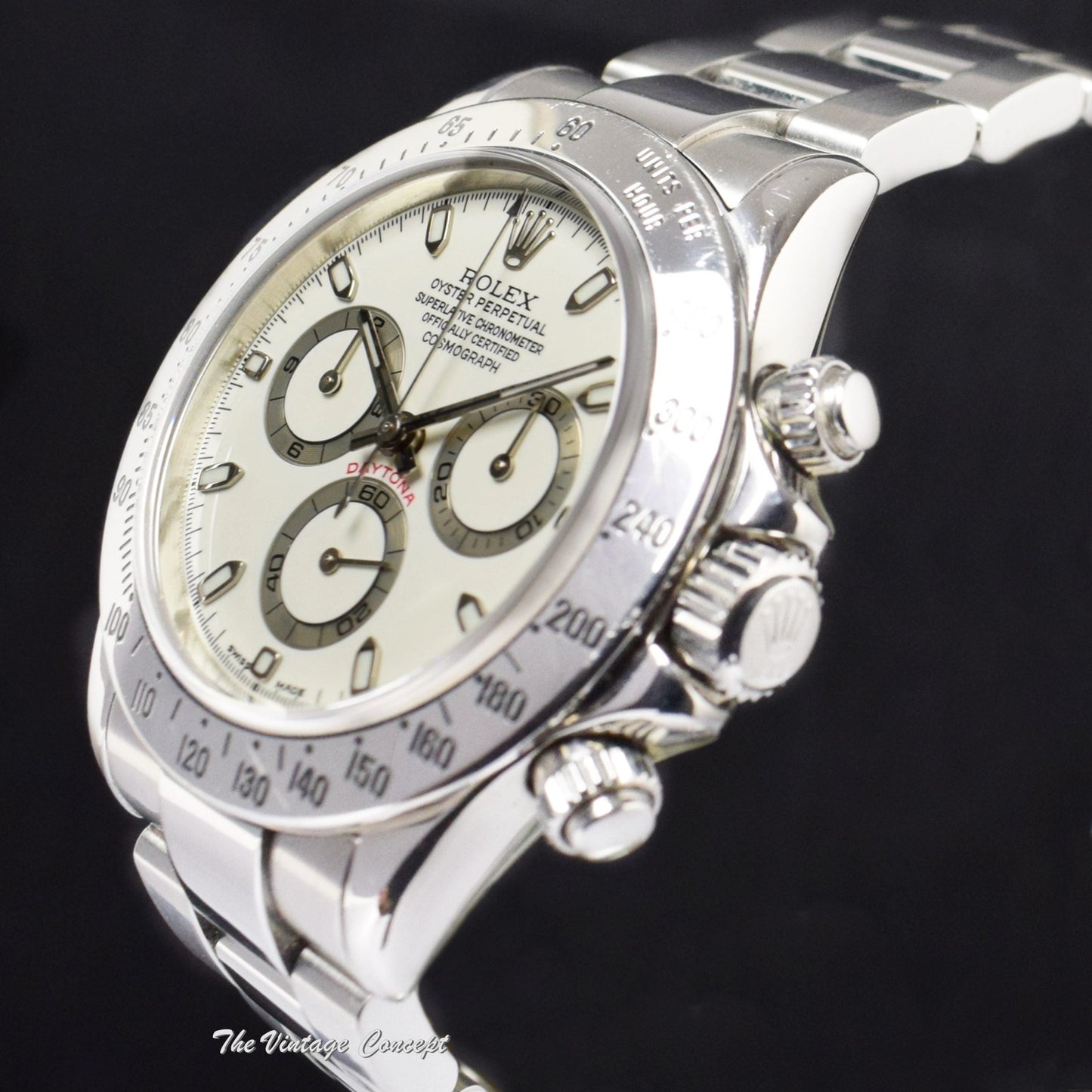 Rolex Daytona Ivory Cream Dial 116520