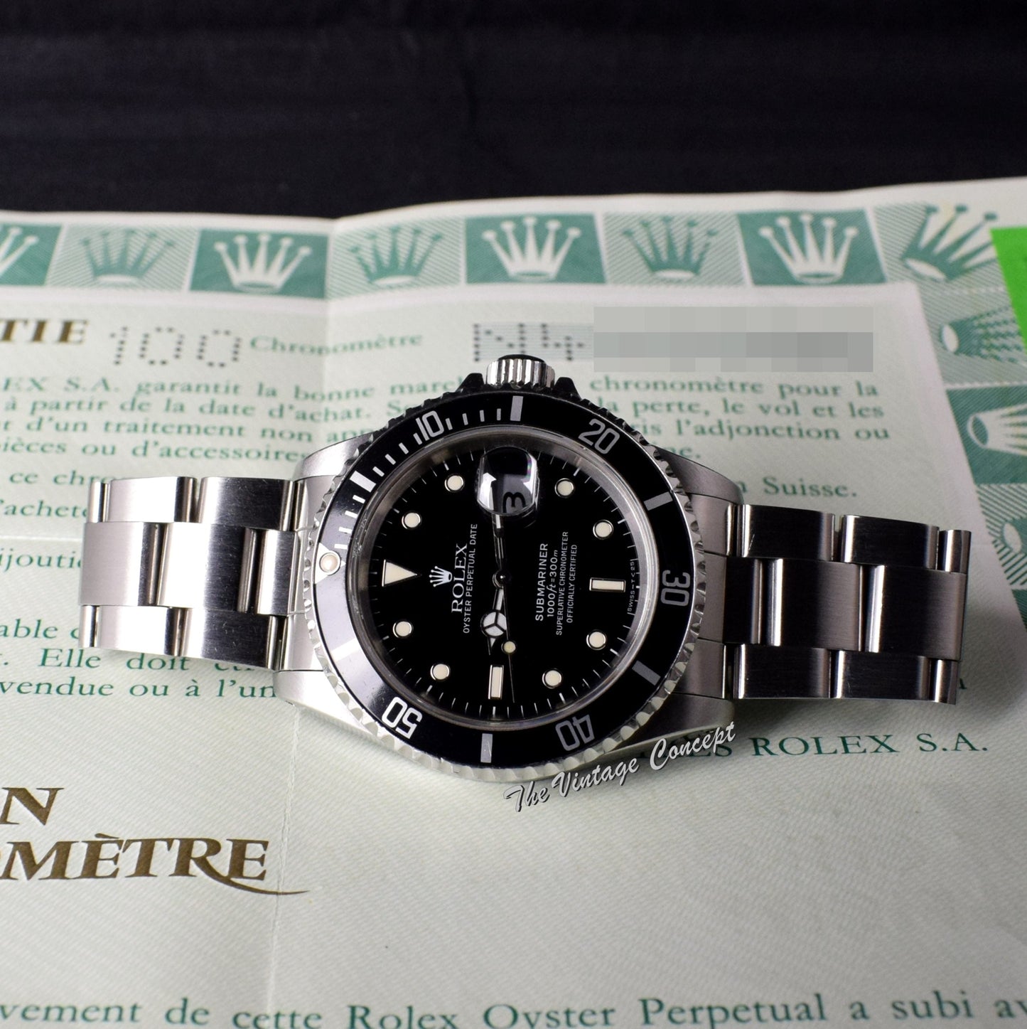 Rolex Submariner 16610 w/ Original Paper (SOLD)