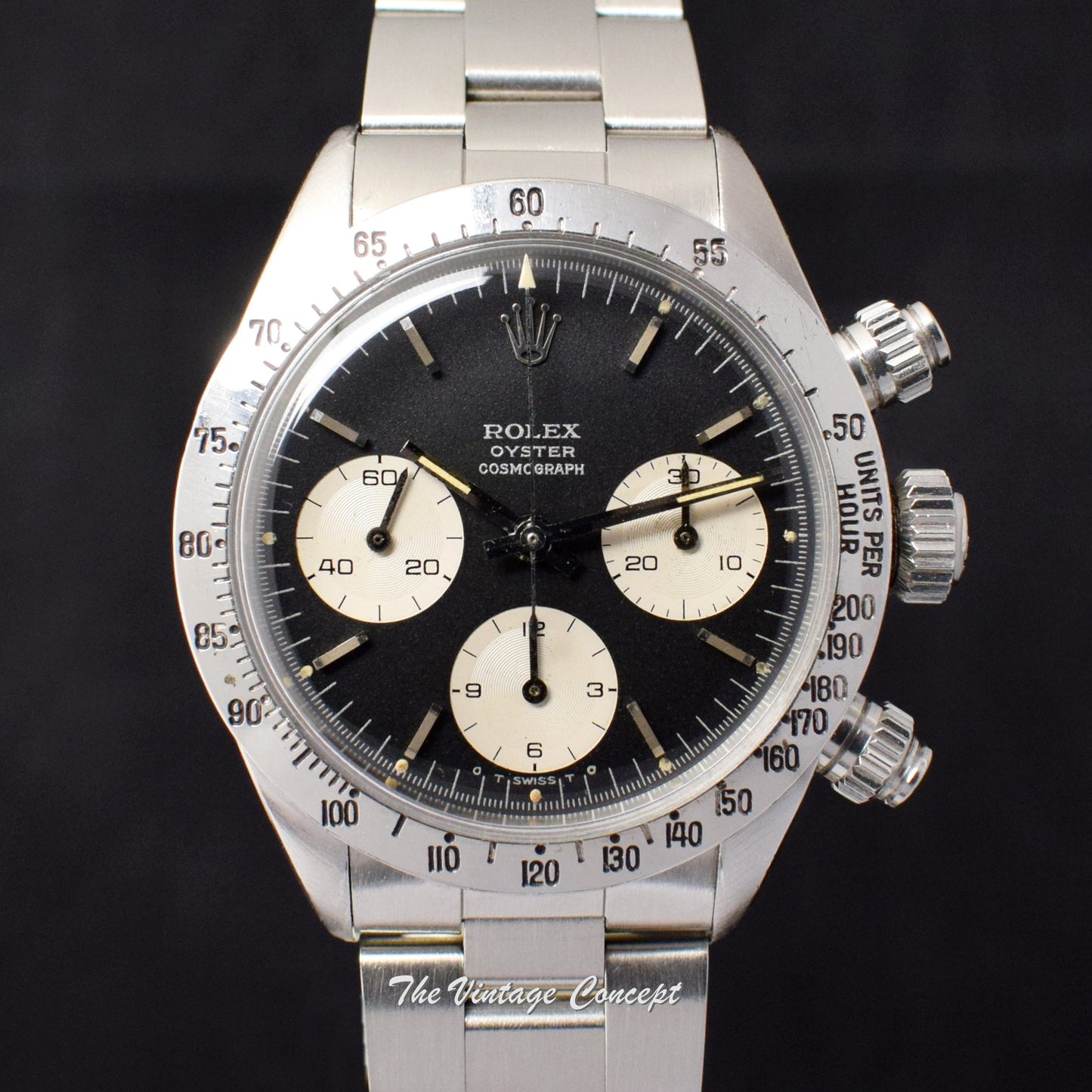 Rolex Daytona Black Sigma Dial 6265 w/ Original Paper (SOLD)