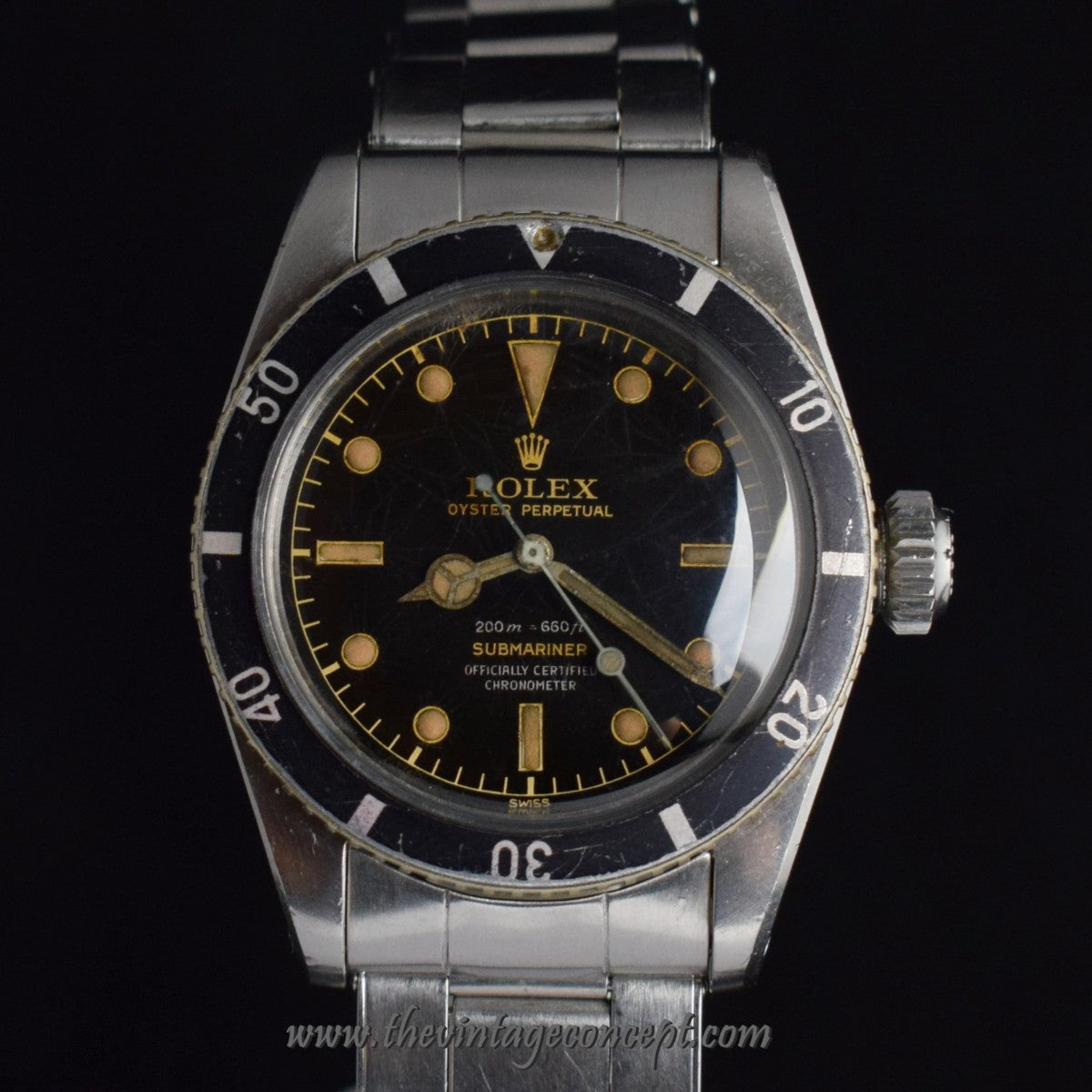 Rolex Submariner Big Crown Tropical Dial 6538 (SOLD)