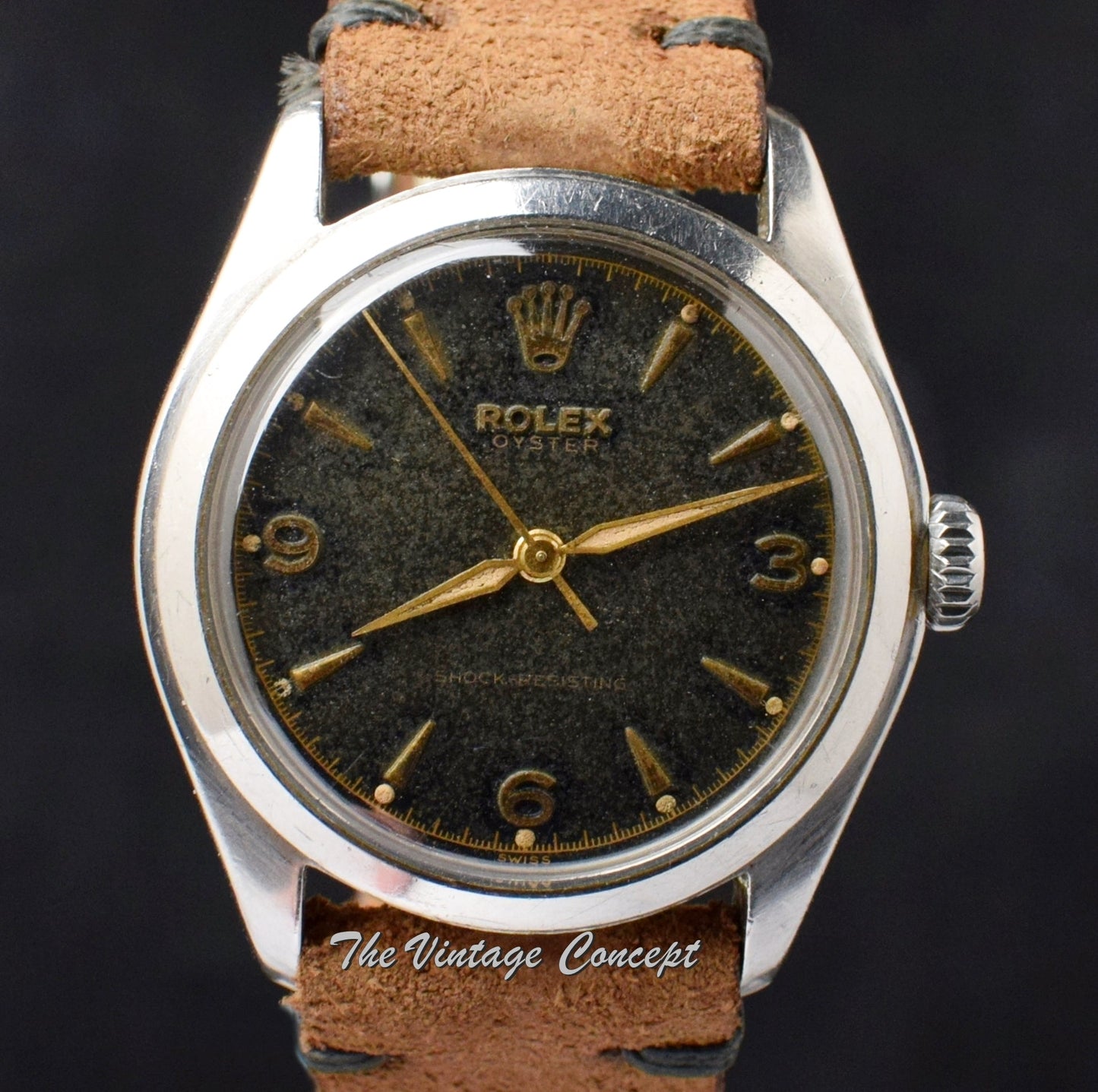 Rolex Oyster Gilt Explorer Dial Manual Wind 6082 (SOLD)