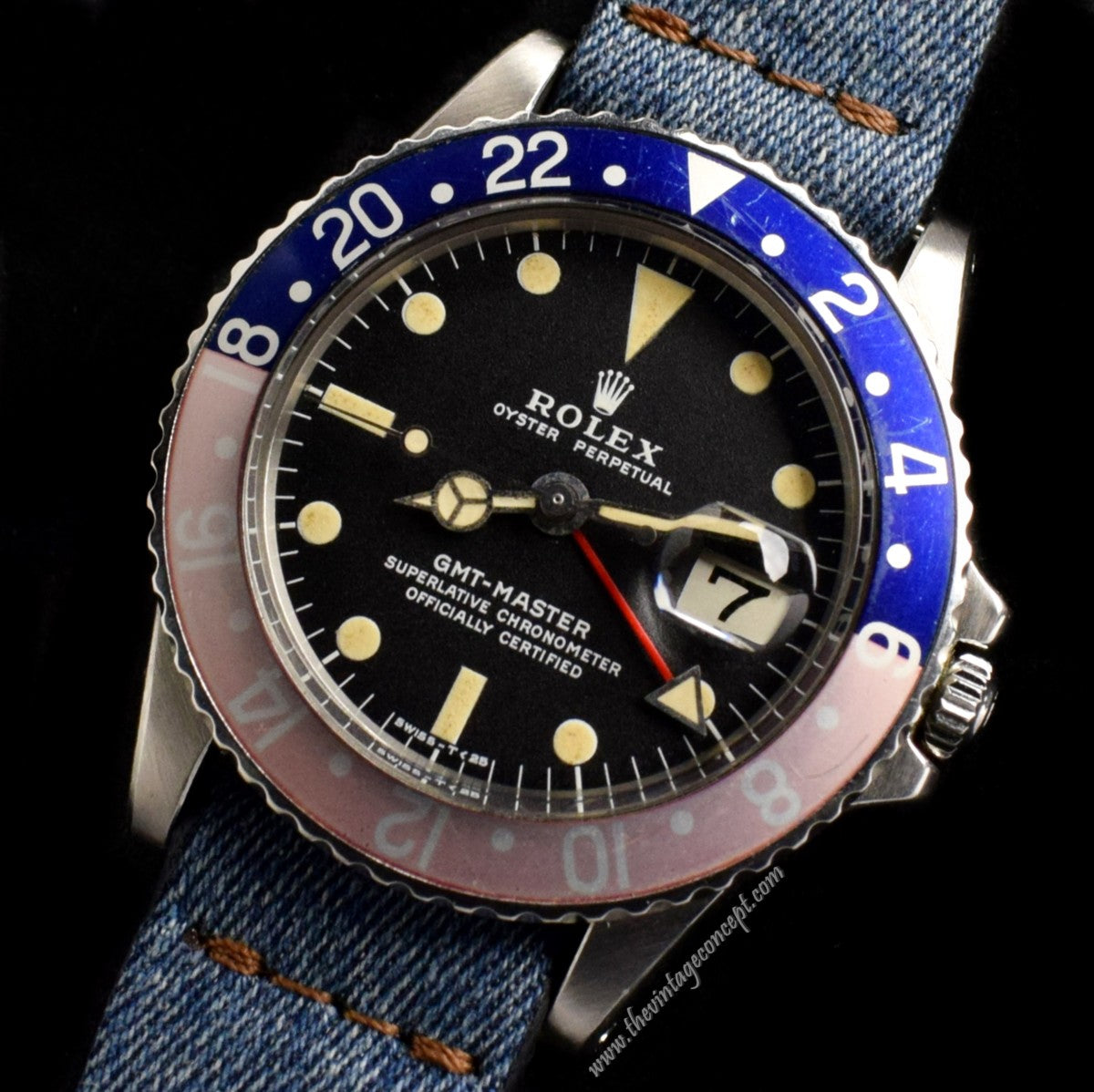 Rolex GMT-Master Matte Dial 1675 (SOLD)