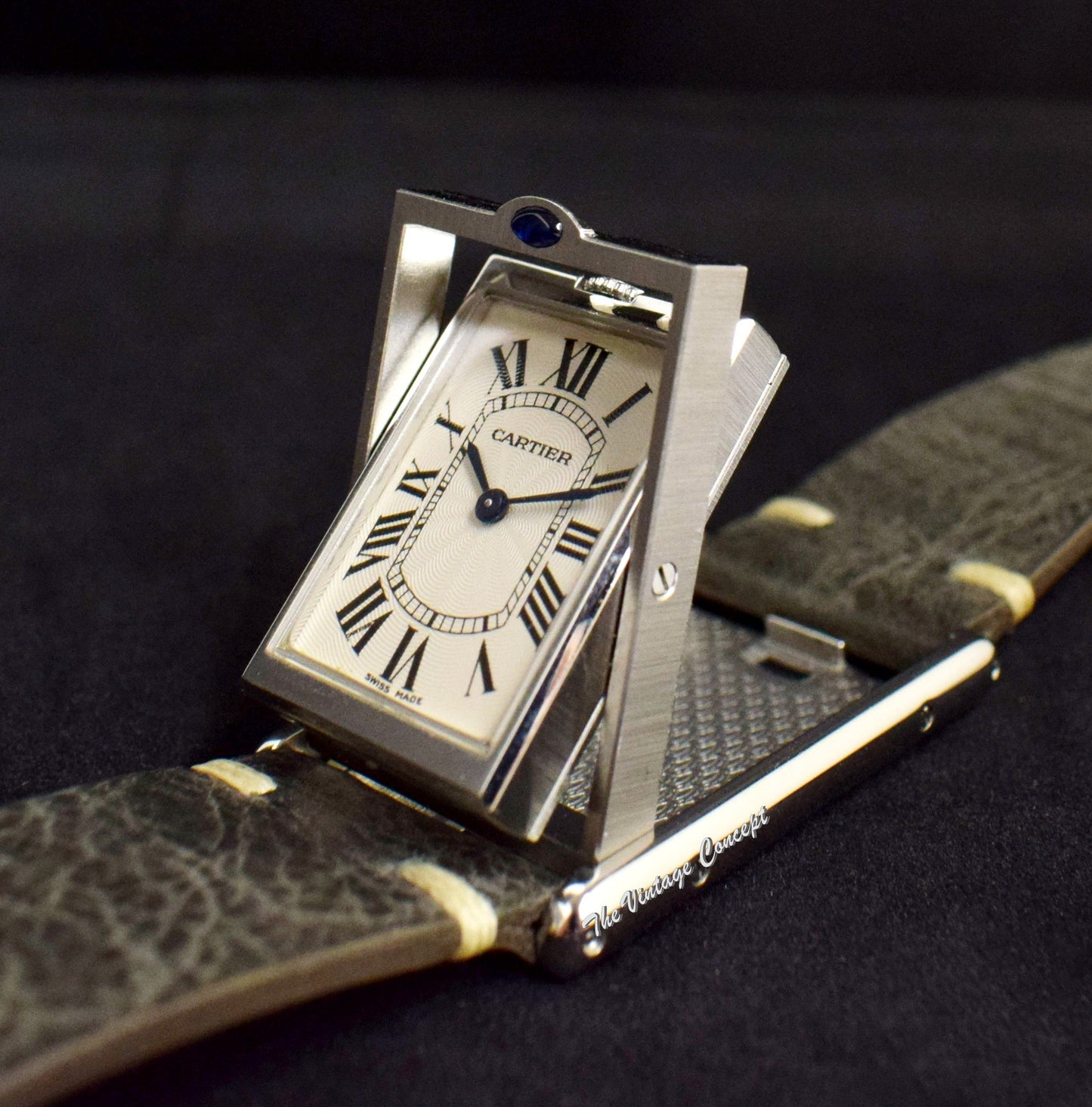 Cartier Tank Basculante Millenium 2001 Version 2390 Manual Wind (SOLD)