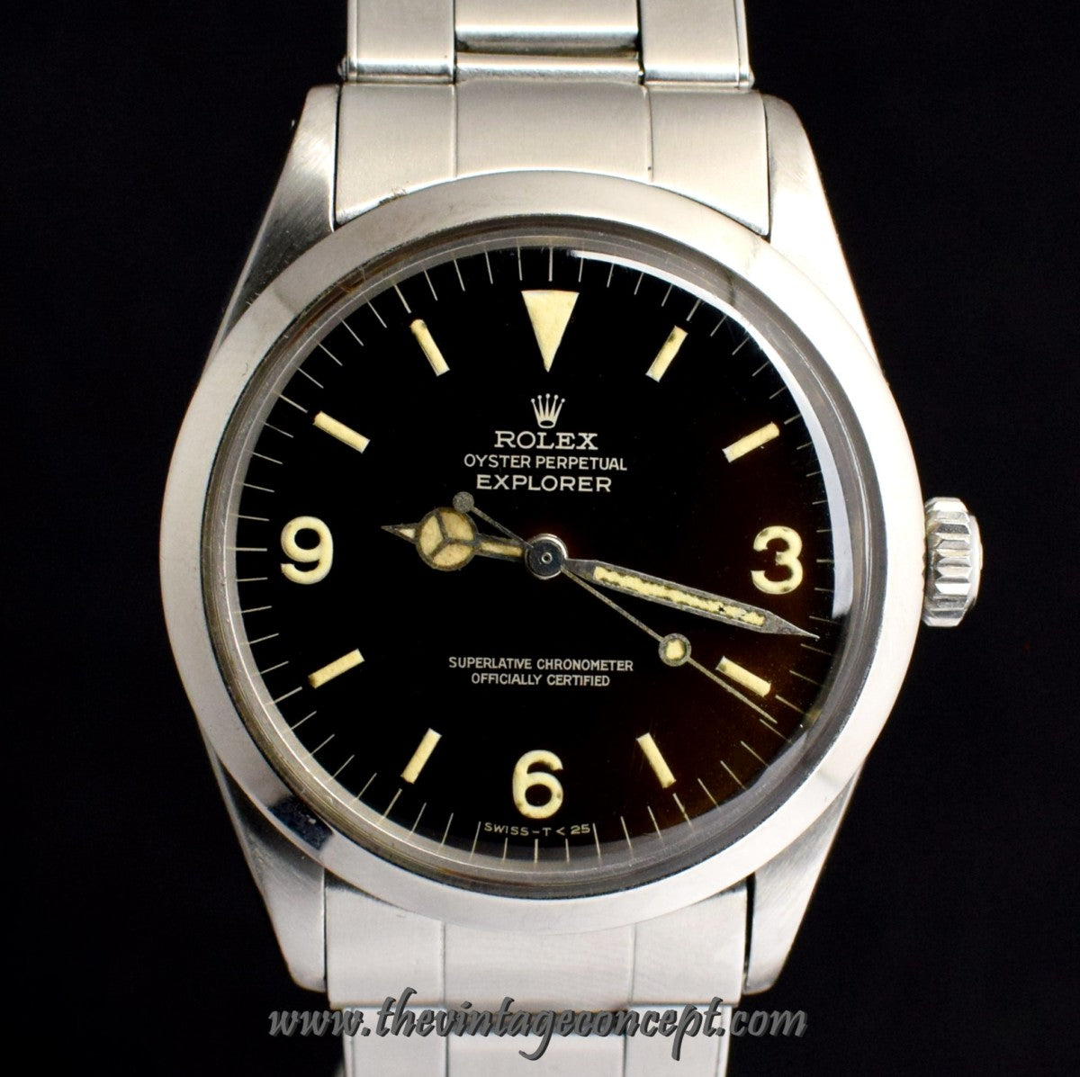 Rolex Explorer Tropical Gilt Dial 1016  ( SOLD )