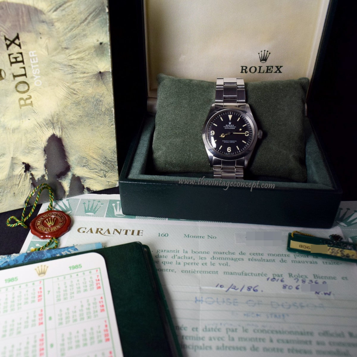 Rolex Explorer Matte Dial 1016 (Complete Full Set) (SOLD)