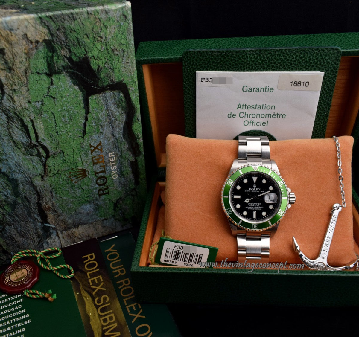 Rolex Submariner 50th Anniversary “Flat 4” 16610LV (Full Set) (SOLD)