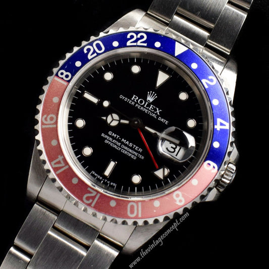 Rolex GMT-Master Pepsi 16700 w/ Original Paper & Tags (SOLD)