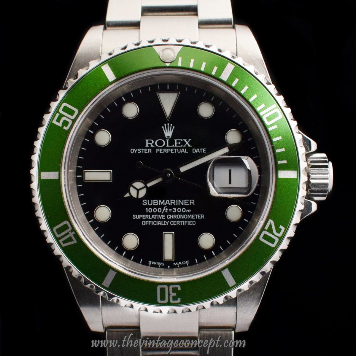 Rolex Submariner 50th Anniversary “Flat 4” 16610LV (Full Set) (SOLD)