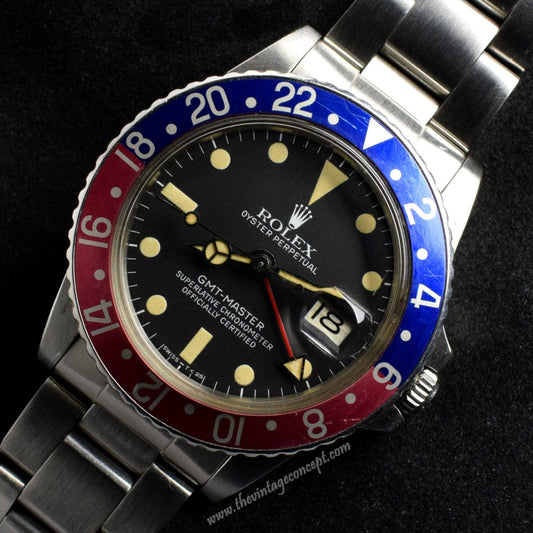 Rolex GMT Master Matte Dial 1675 (SOLD)