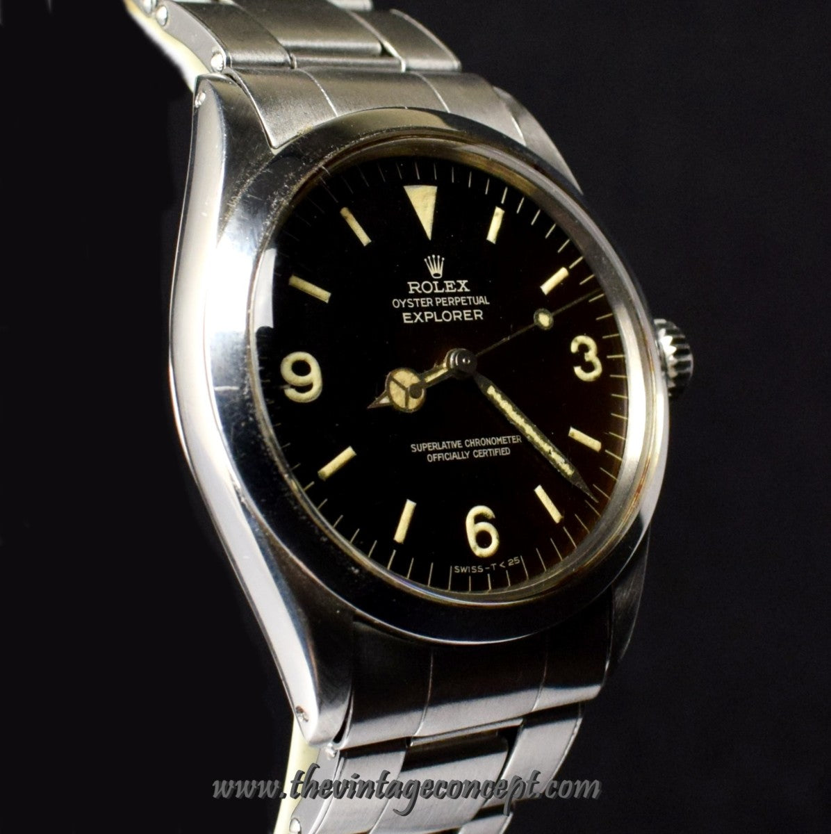 Rolex Explorer Tropical Gilt Dial 1016  ( SOLD )