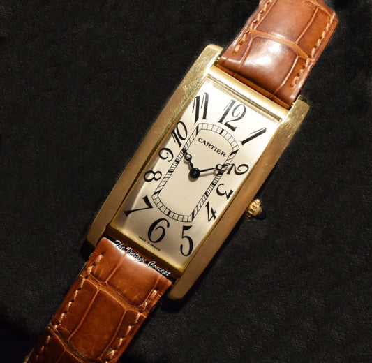 Cartier 18K YG Tank Cintrée Limited Edition 2718 (SOLD)