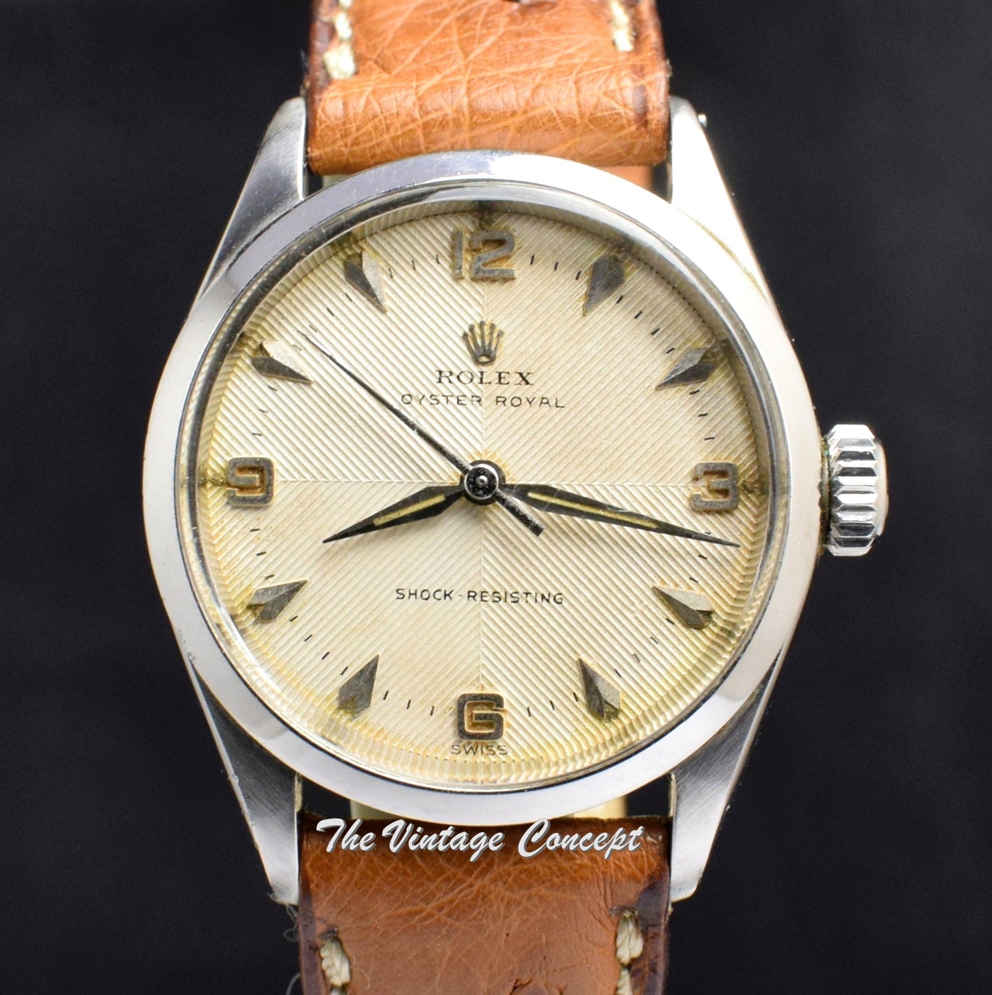 Rolex Royal Chevron Creamy Dial Manual 6444